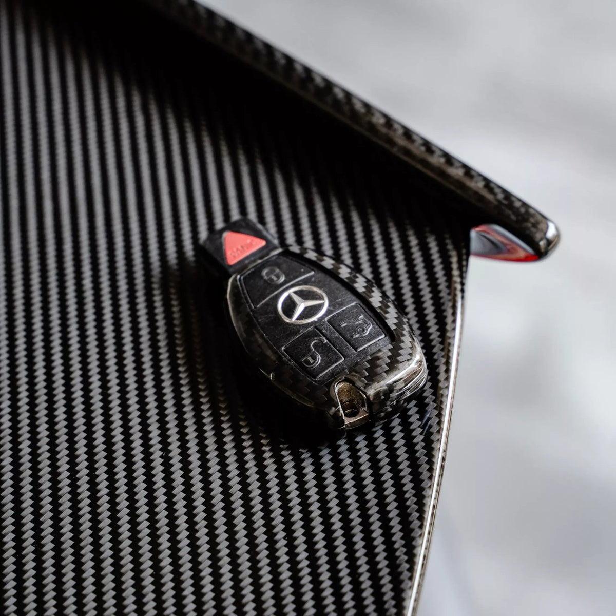 Real Carbon Fiber Car Key Covers