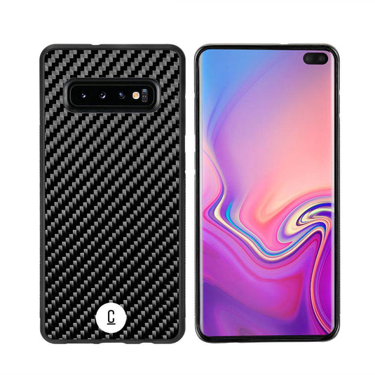 Samsung S10+ Real Carbon Fiber Case