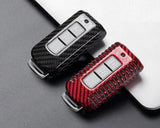 Real Carbon Fiber Mitsubishi Key Cover