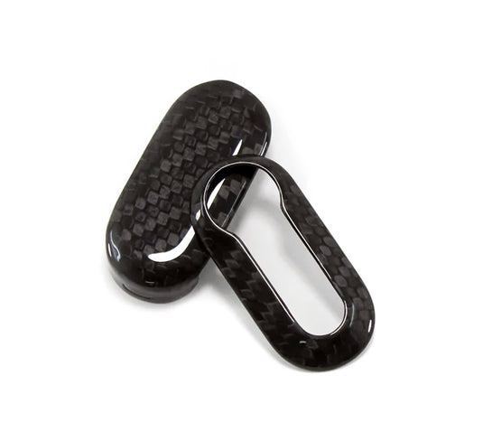 Real Carbon Fiber Fiat Key Cover