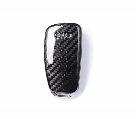 Real Carbon Fiber Audi Key Cover